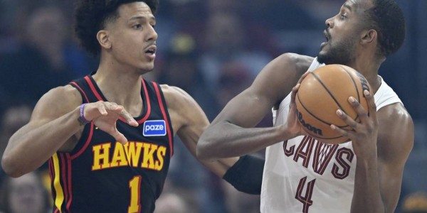 哈登21分米切尔31分 骑士险胜老鹰4连胜